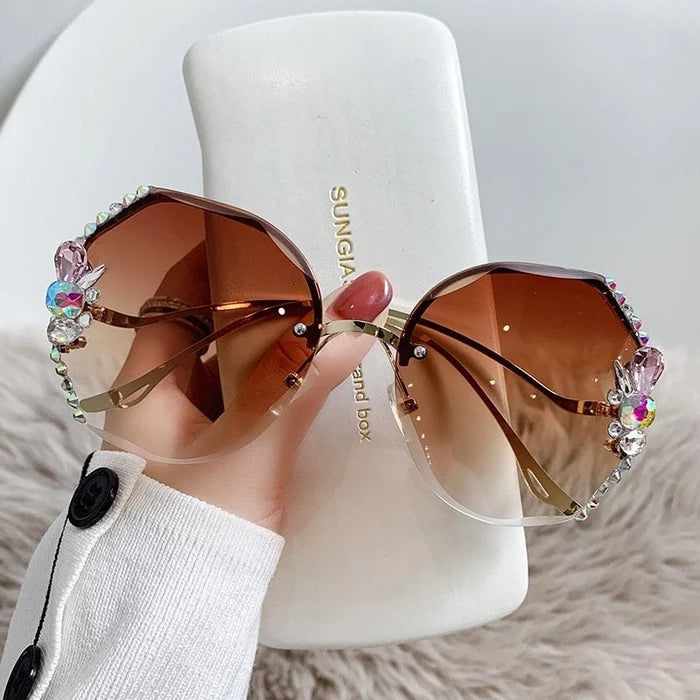 Lunette de luxe crystal