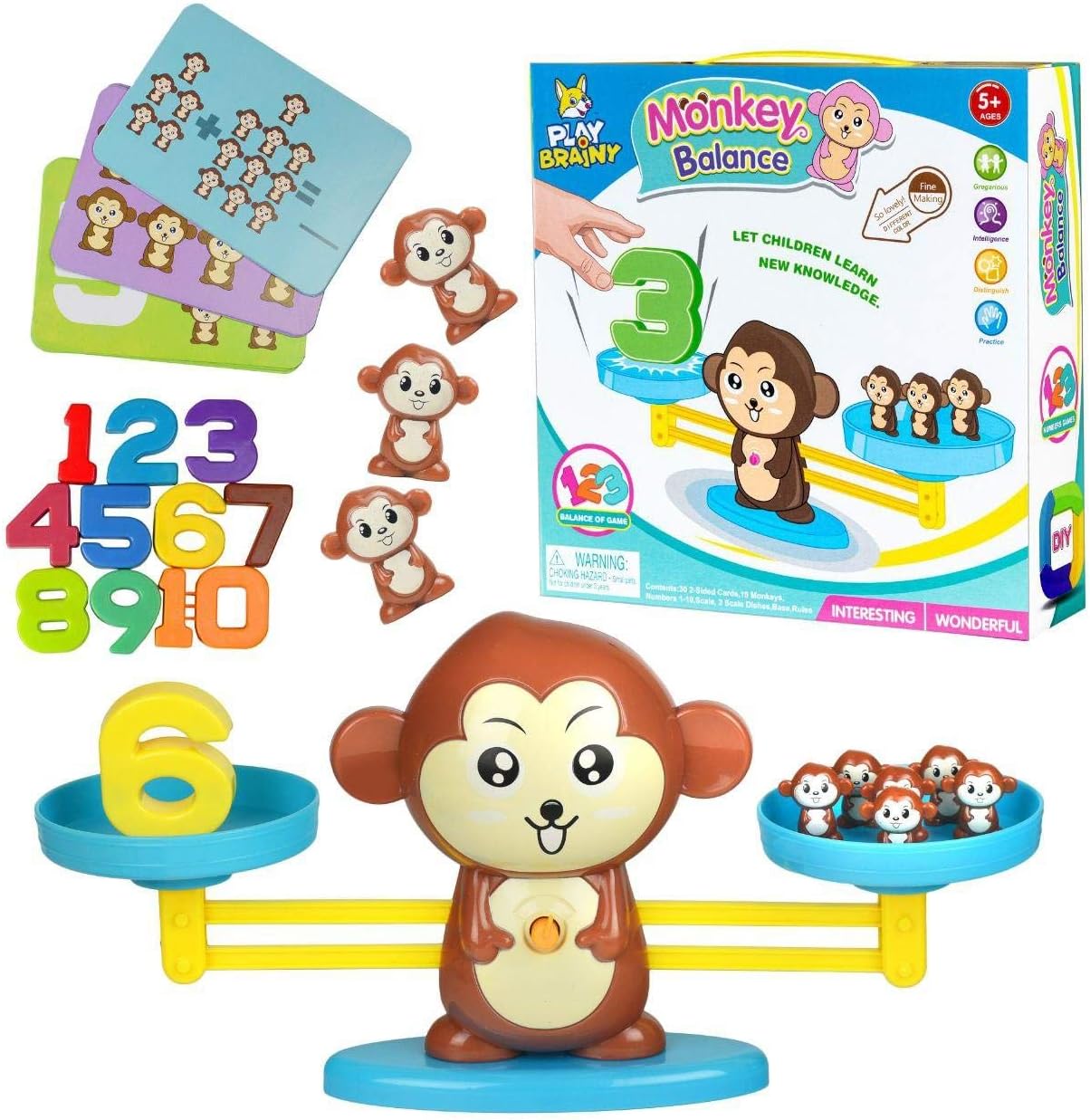 Jeux mathématiques - Equilibrage singe
