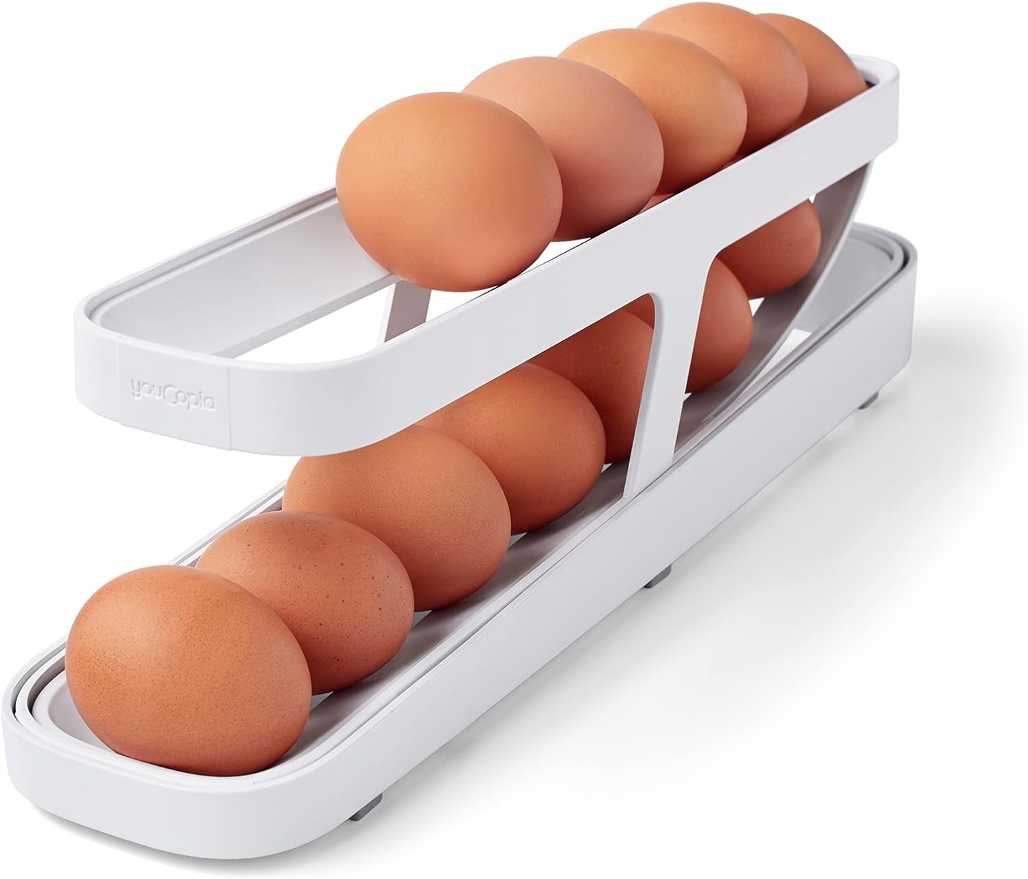 Lot de 2 Organisateurs d'oeufs pour frigo