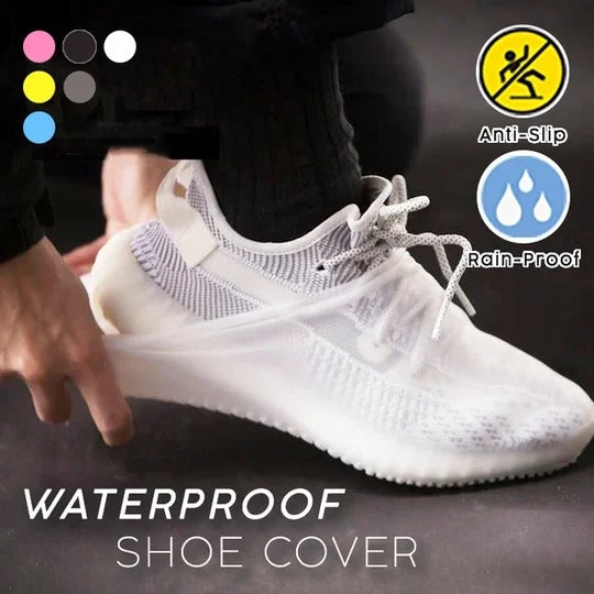 Paire de couvre-chaussures imperméable en silicone