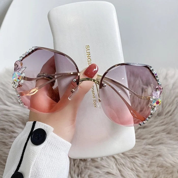 Lunette de luxe crystal