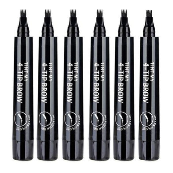 Lot de 6 crayons à sourcil