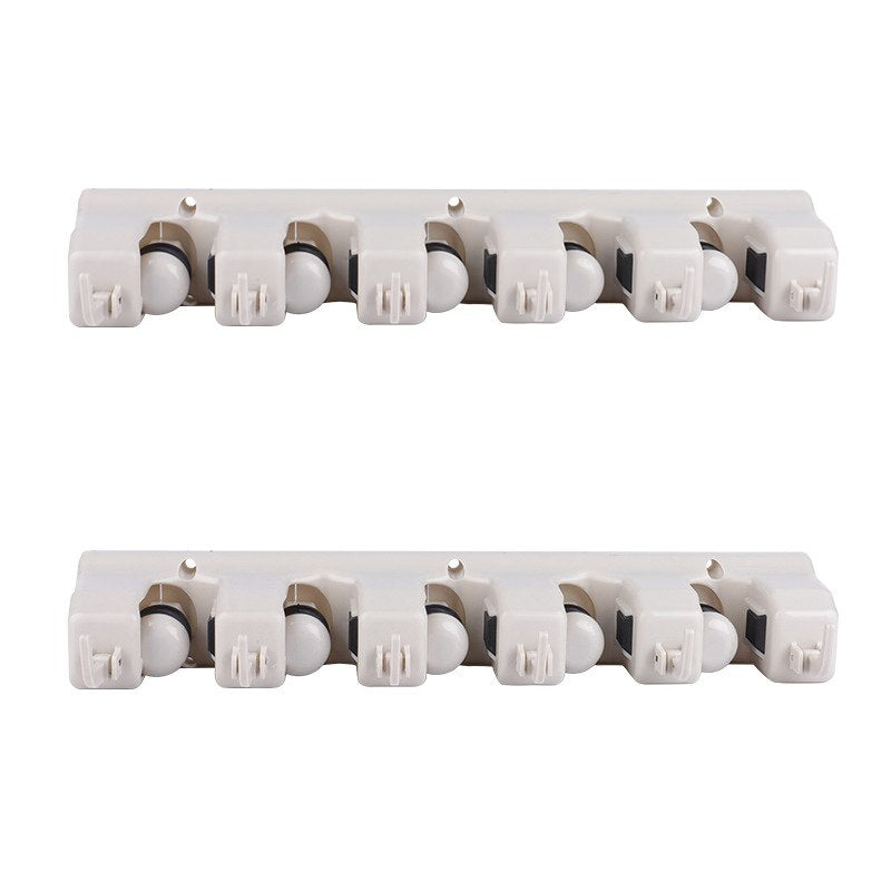 Lot de 2 supports de balai