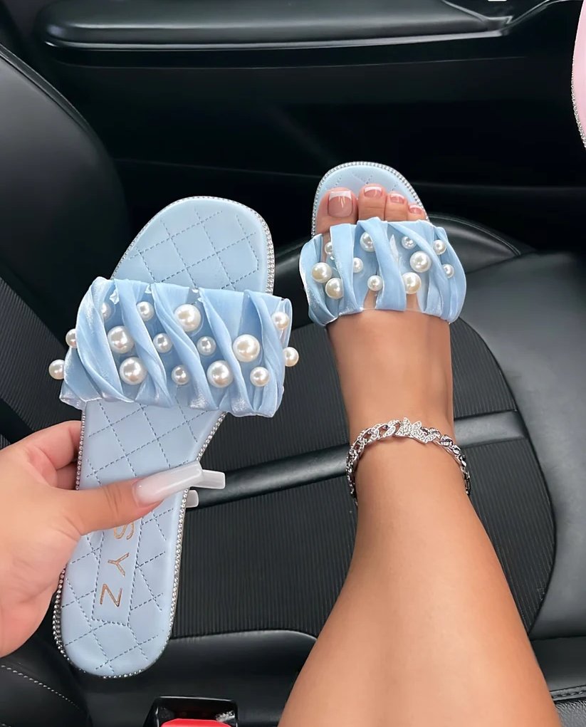 Sandales Luxueuse bleue