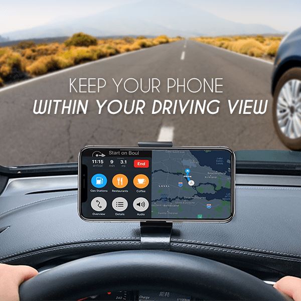 Support universel de téléphone à clip pour voiture XPro V2.0
