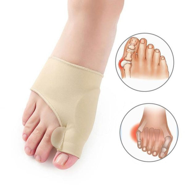 Correcteur orthopédique d'oignon d'orteil (1 paire)