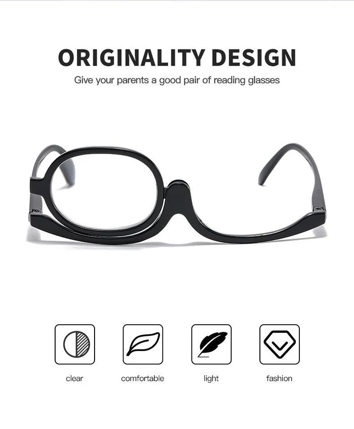 Lunette rotative de maquillage