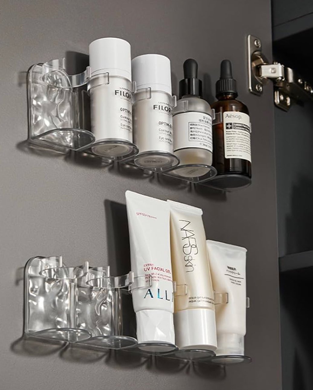 Lot de 6 rangements adhesifs