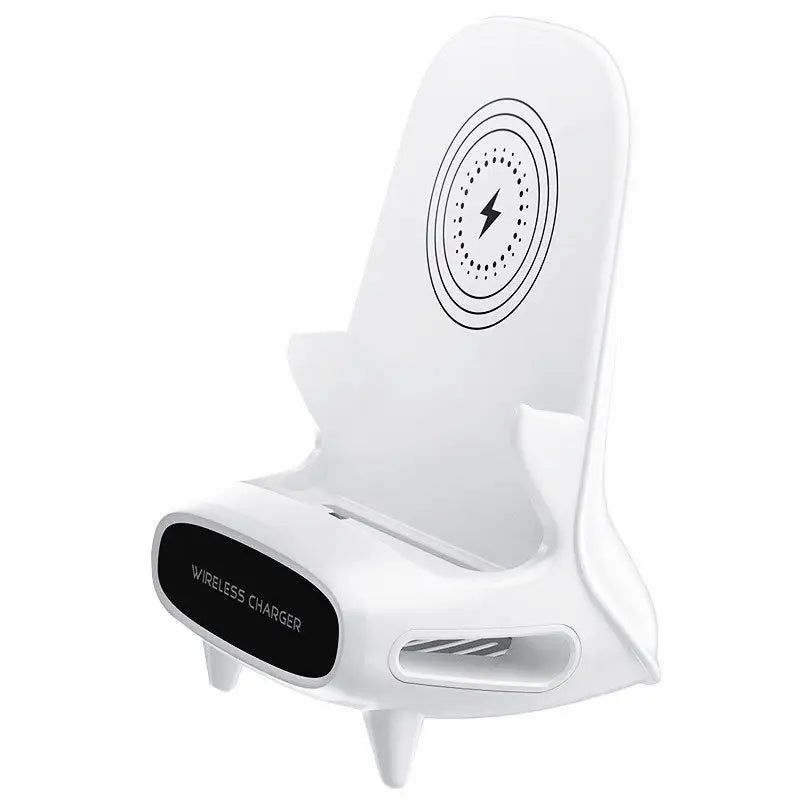 Chargeur sans fils Apple et Android en forme de chaise