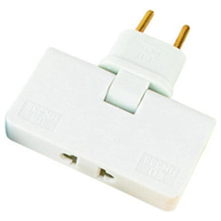 Lot de 4 mini multi-prises 3 en 1 pliantes