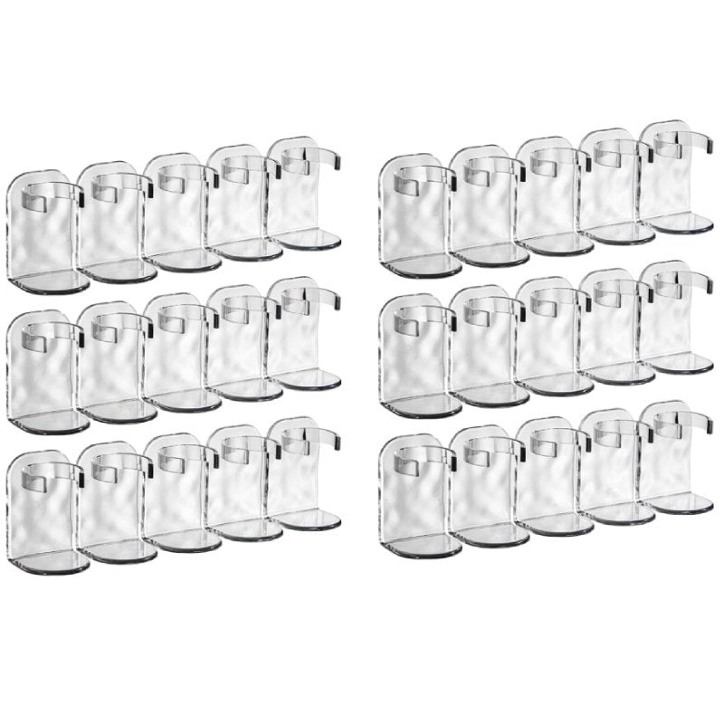 Lot de 6 rangements adhesifs