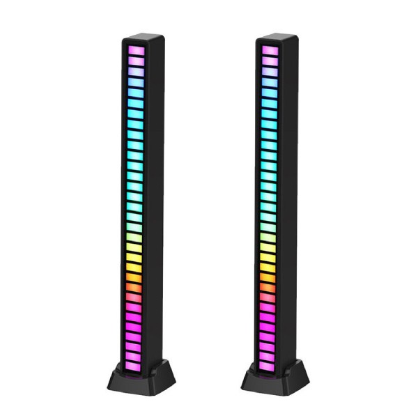 Lot de 2 Barres lumineuse RVB sans fil activée par le son XPro