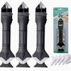 Lot de 3 Outils de calfeutrage en Silicone 3 en 1