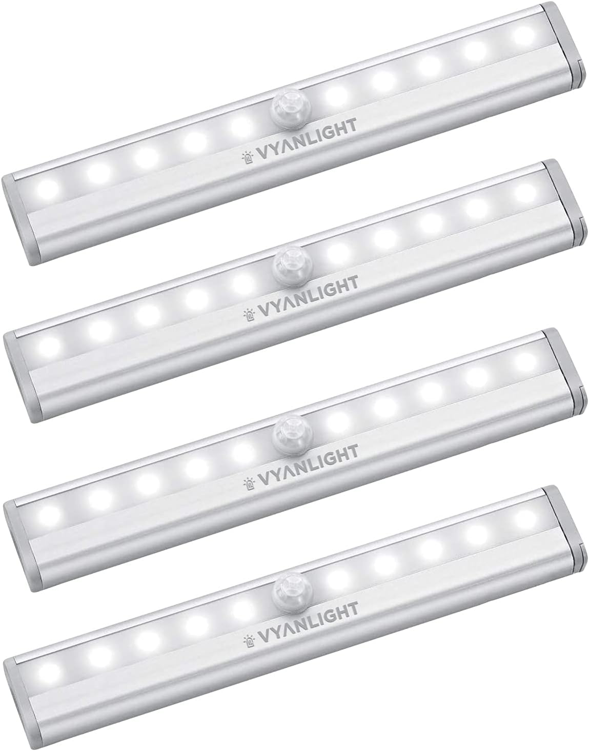 Lot de 4 Lampes Led Détecteur de Mouvement