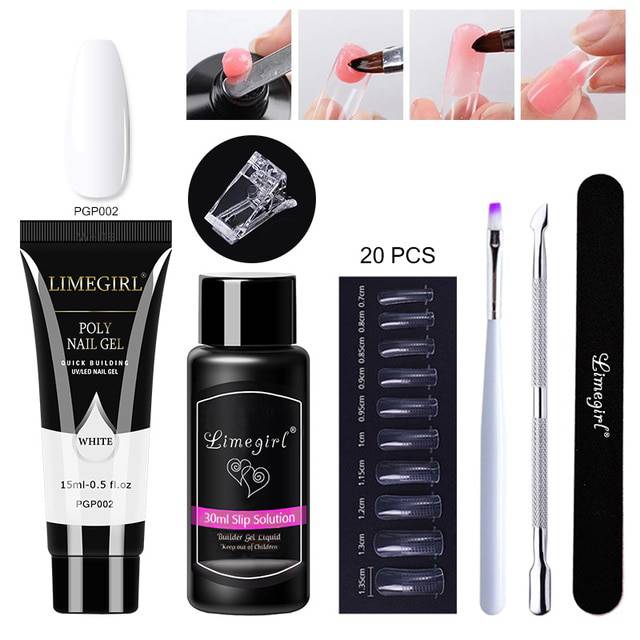 Kit Polygel de luxe pour ongle