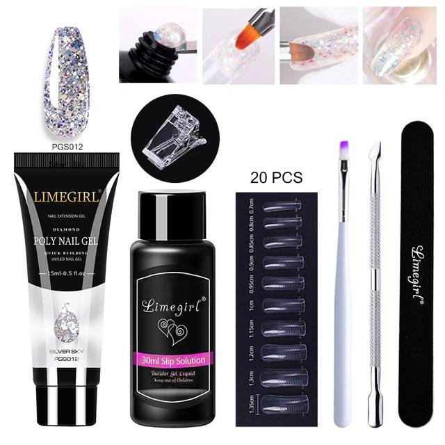 Kit Polygel de luxe pour ongle