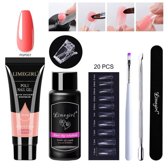 Kit Polygel de luxe pour ongle