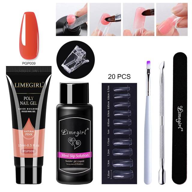 Kit Polygel de luxe pour ongle