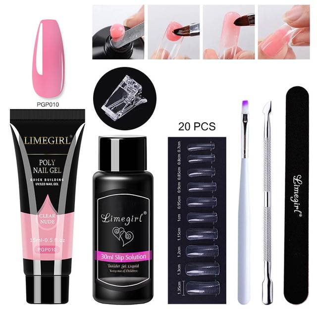 Kit Polygel de luxe pour ongle