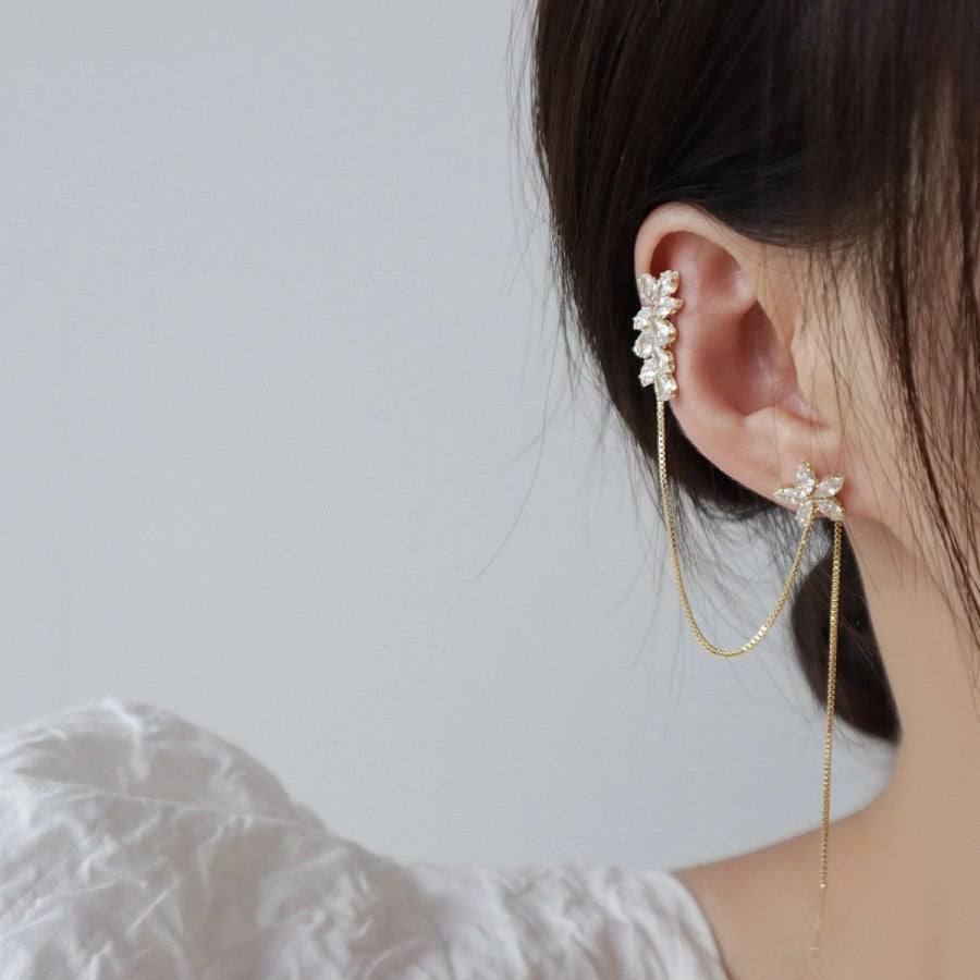 Pendientes de flores