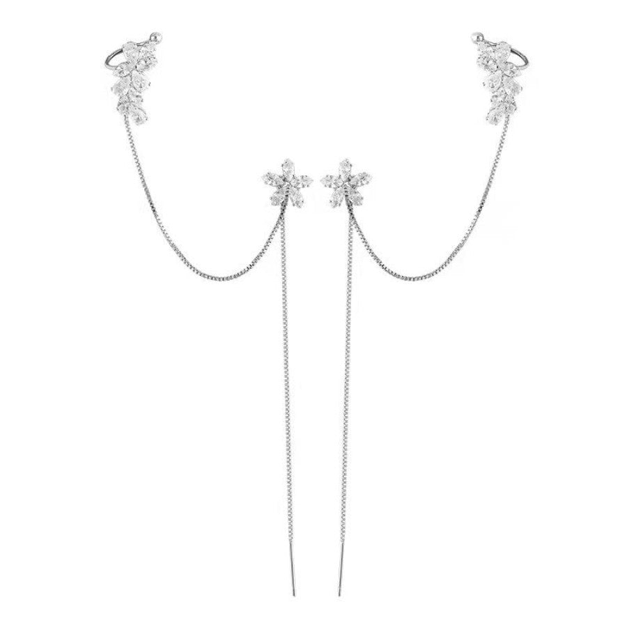 Pendientes de flores