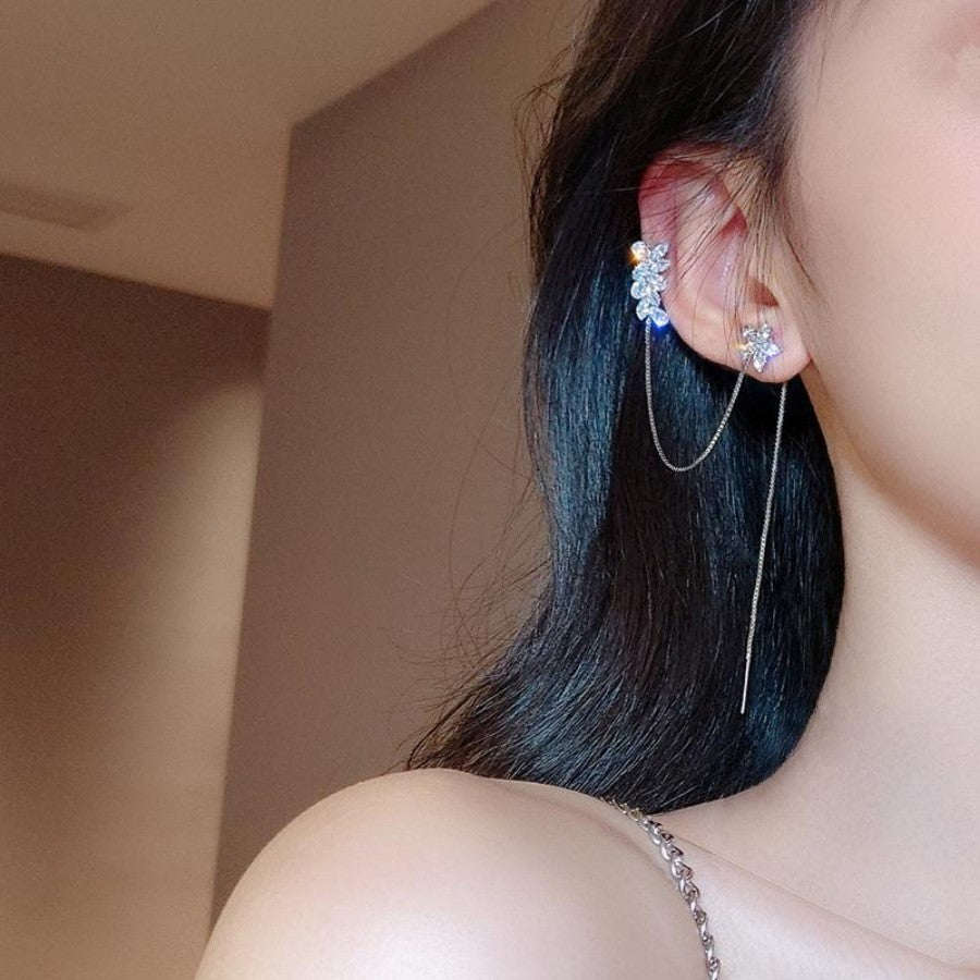 Pendientes de flores